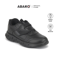 Black School Shoes Ultra Light EVA 2808 Primary | Secondary Unisex ABARO
